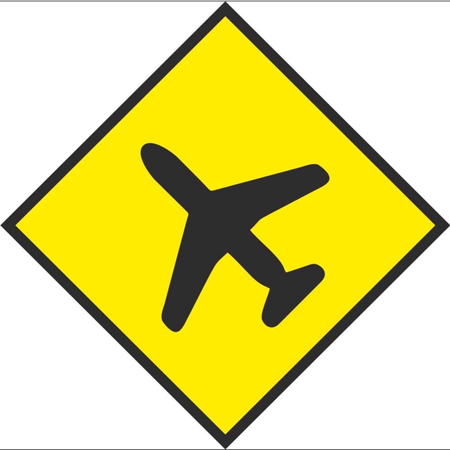 W Low Flying Aircraft Road Warning Signs Ireland Pd Signs