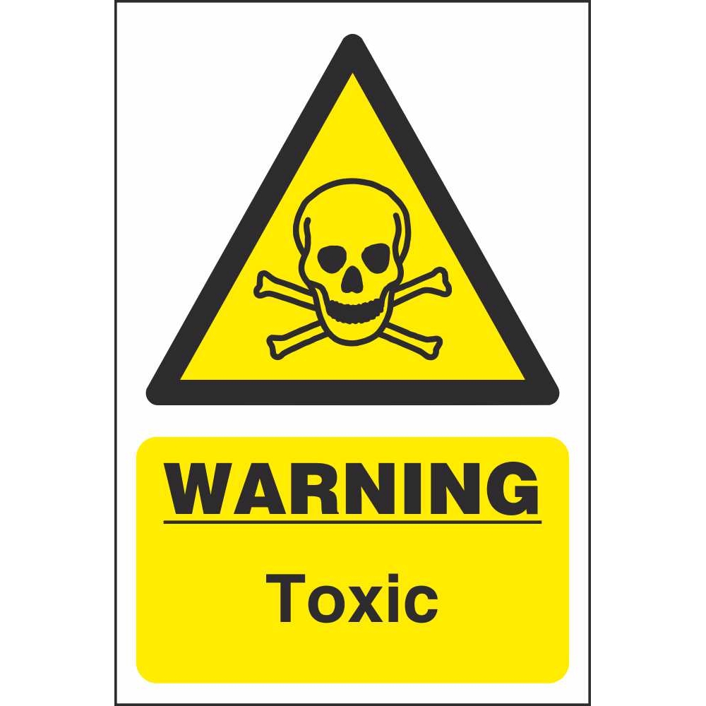 Toxic Chemical Warning Signs Dangerous Goods Safety Signs Ireland