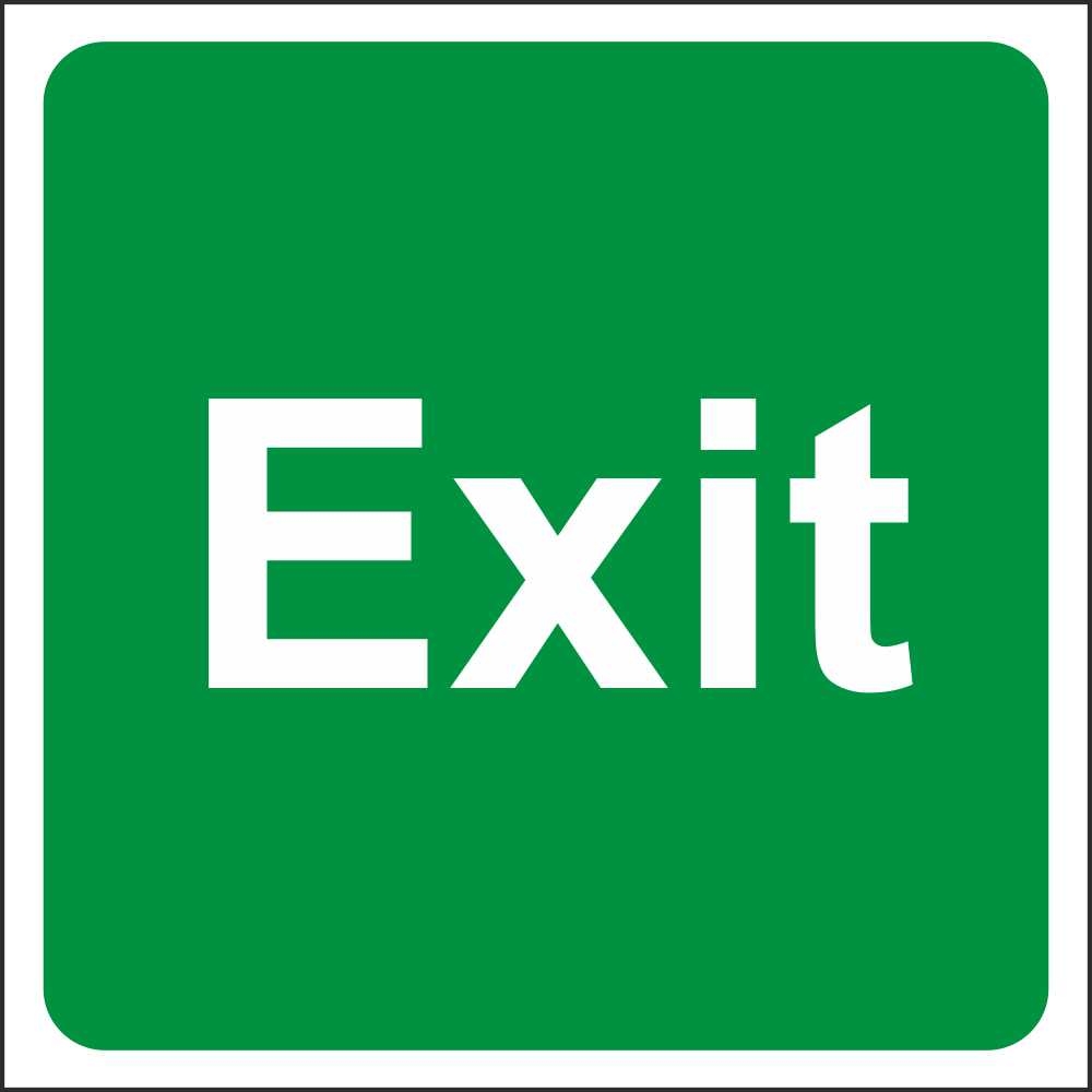 Exit Signs | Emergency Escape Fire Safety Signs Ireland