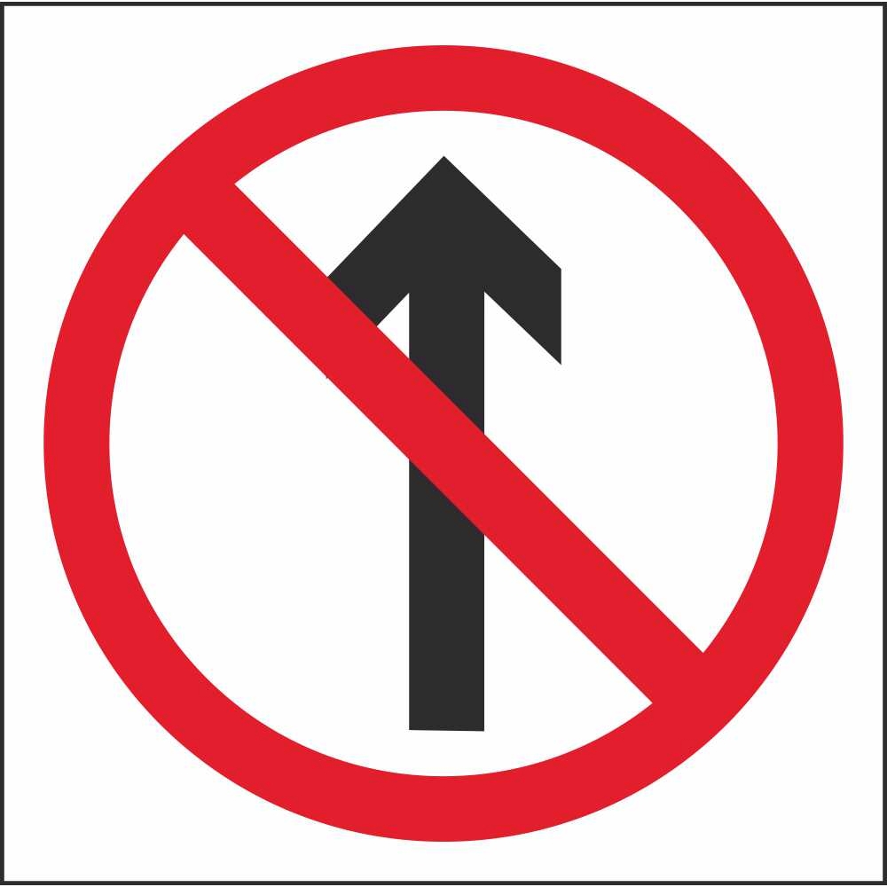 regulatory signs inform road users of