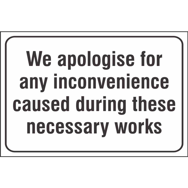 I Apologise For Any Inconvenience Caused Meaning