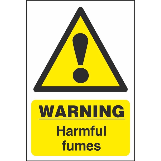 Harmful Fumes Chemical Warning Signs Dangerous Goods Safety Signs   DGSA41 