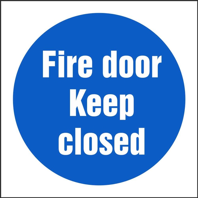 Fire Door Keep Closed Signs | Fire Action Safety Signs Ireland