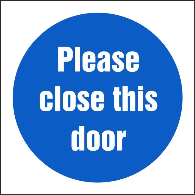 Please Close This Door Fire Door Signs | Fire Action Safety Signs