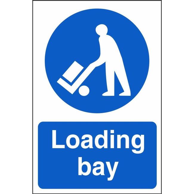 Loading Bay Signs Mandatory Workplace Safety Signs Ireland