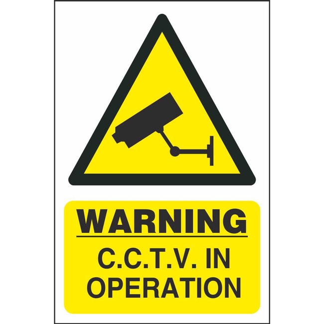 Warning CCTV Signs | Hazard Workplace Safety Signs Ireland