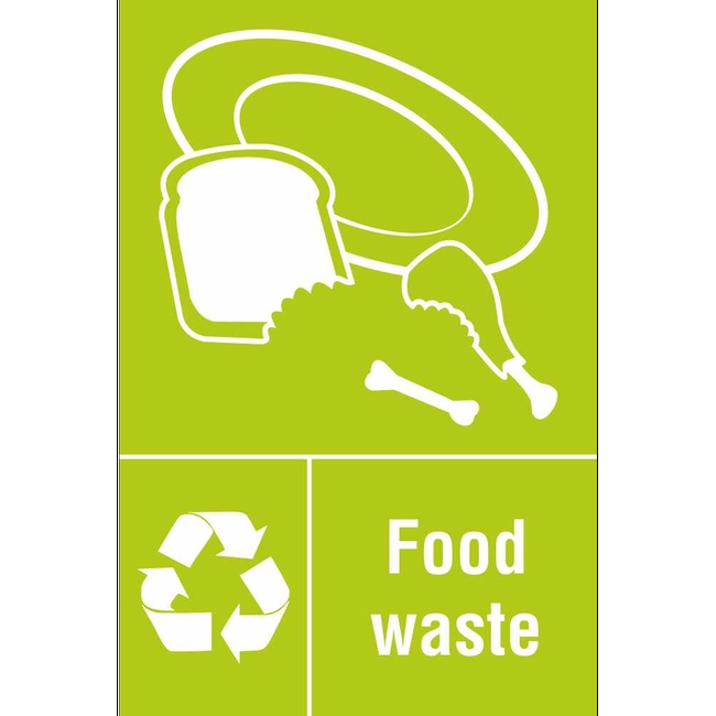 Food Organic Waste Recycling Signs | Environmental Safety Signs