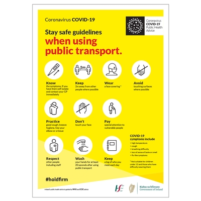 Social Distancing Posters HSE Coronavirus COVID-19 Signage