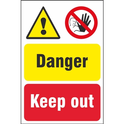 Multi Notice Construction Safety Signs Ireland 